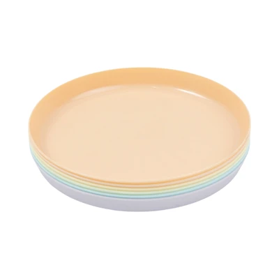 Gambar Delicia Kevlar Piring Makan Plastik Set 6 pcs - Mix