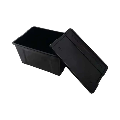 Gambar Maxbuilt Kotak Penyimpanan Dengan Roda 65x46x32 cm - Hitam