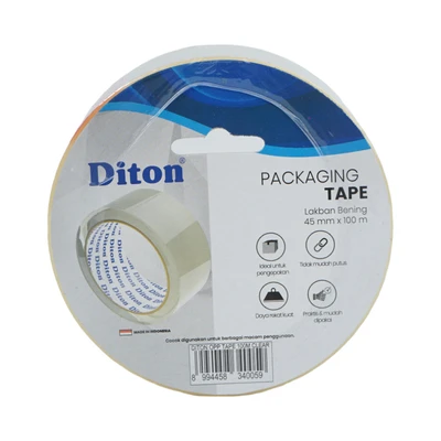 Gambar Diton 100 Mtr Lakban 48 mm Clear