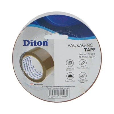 Gambar Diton 100 Mtr Lakban 48 mm - Cokelat