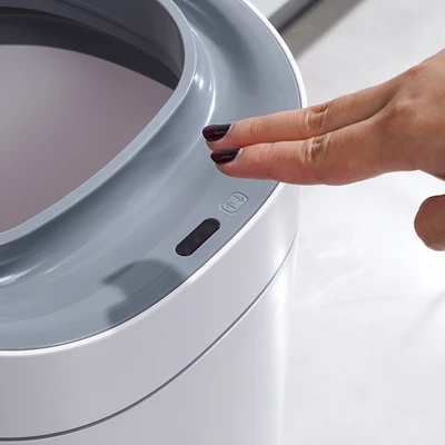Gambar Stora Intelligent Tempat Sampah Sensor Plastik Slim 15 Liter - Putih