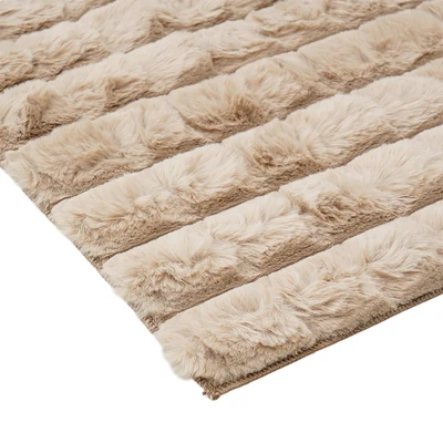 Gambar Informa Farley Karpet Faux Fur 70x150 cm - Cokelat