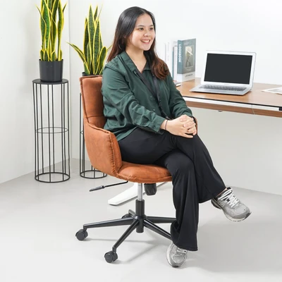 Gambar Informa Harmony Kursi Kantor Sandaran Rendah - Cokelat