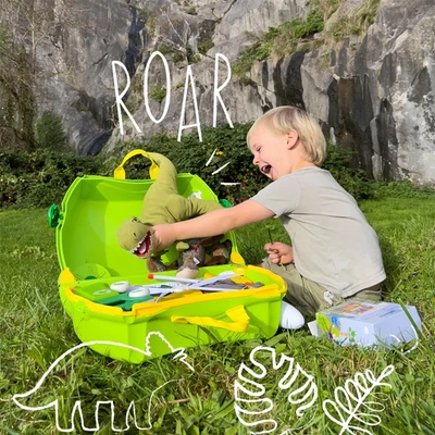 Gambar Trunki Koper Anak Dudley The Dinosaur Tr0352