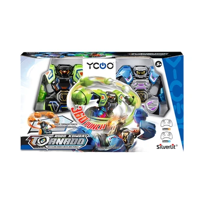 Gambar Silverlit Ycoo Robo Kombat Tornado Battle Remote Control - Biru/hijau