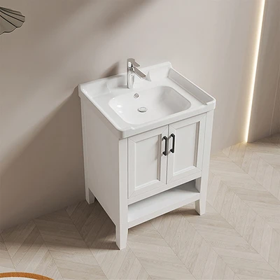 Gambar Fosa Pro2 Set Kabinet Kamar Mandi PVC - Putih