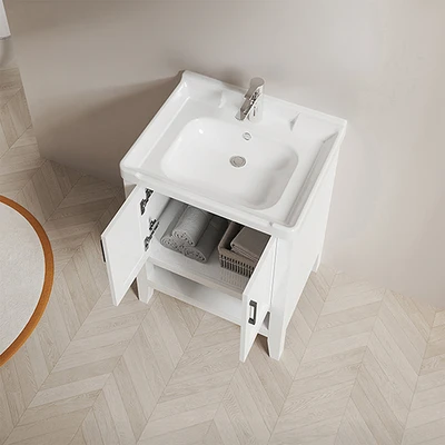 Gambar Fosa Pro2 Set Kabinet Kamar Mandi PVC - Putih