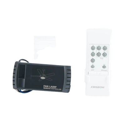 Gambar Krisbow Remote Control Kipas Angin Plafon - Hitam/Putih