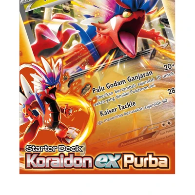 Gambar Pokemon Card Starter Deck Koraidon Ex Purba Svhk Random