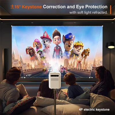 Gambar Klaz Projector Android Version 720p B1 - Putih