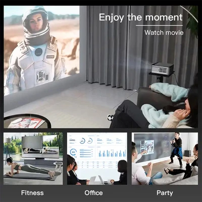 Gambar Klaz Proyektor Android 1080p RD-886D - Putih
