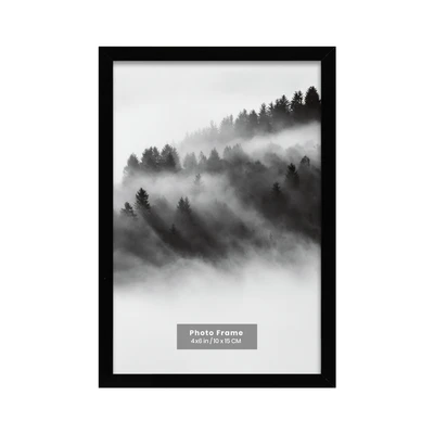 Gambar Forhom Bingkai Foto Meja Aluminium 4R - Hitam