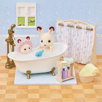 Gambar Sylvanian Families Set Bath & Shower Esfu57390