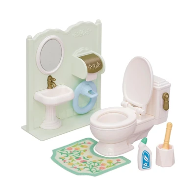 Gambar Sylvanian Families Set Toilet Esfu57400