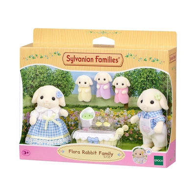Gambar Sylvanian Families Set Boneka Flora Rabbit Family