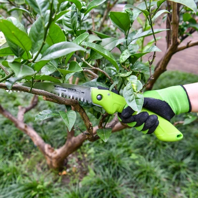 Gambar Yardsmith Pisau Taman Lipat 17.8 cm - Hijau