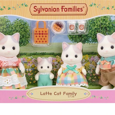 Gambar Sylvanian Families Set Boneka Latte Cat Family 5738 - Mix