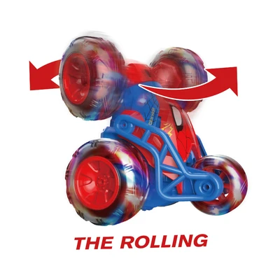 Gambar Top Gear Mkb Five Wheel Stunt Spiderman Remote Control