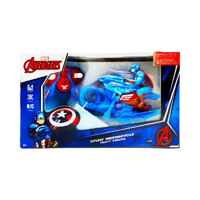 Gambar Top Gear Mkb Stunt Motorcycle Fancy Tricks Captain America Remote Control