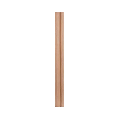 Gambar Maxbuilt 120x12x1.2 cm Panel Dinding Motif Kayu - Cokelat Maple