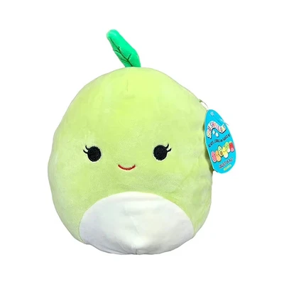Gambar Squishmallows Fuzz Boneka Ashley Apple 30.4 Cm - Hijau