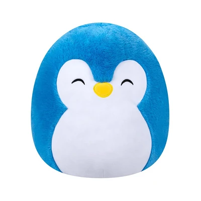 Gambar Squishmallows Fuzz Boneka Puff Penguin 30.4 Cm - Biru