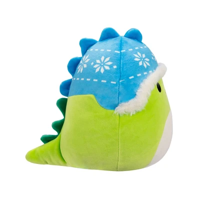 Gambar Squishmallows Boneka Dinosaur Dengan Hat 12.7 Cm - Hijau