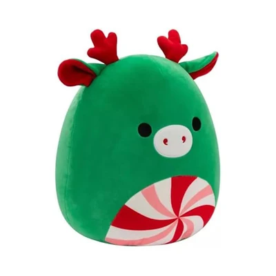 Gambar Squishmallows Boneka Moose Swirl Belly 12.7 Cm - Hijau
