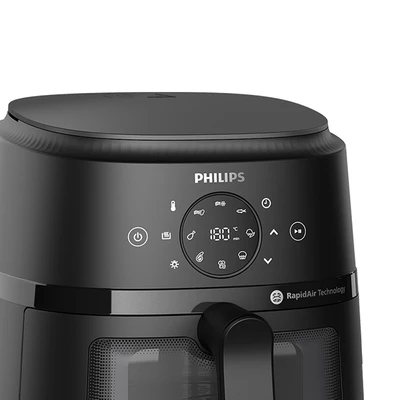 Gambar Philips Air Fryer 4.2 Liter 800 Watt NA220/00 - Hitam