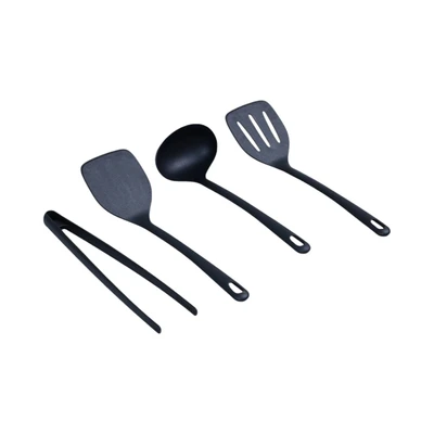 Gambar Cooking Color Tanner Set 4 Pcs Peralatan Masak - Hitam