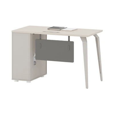 Gambar Informa Maven Meja Kantor 120 - Abu-Abu/Cokelat Oak