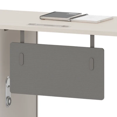 Gambar Informa Maven Meja Kantor 120 - Abu-Abu/Cokelat Oak