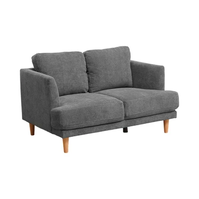 Gambar Selma Zuko Sofa Fabric 2 Seater - Abu-Abu