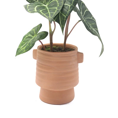 Gambar Arthome Tanaman Artifisial Greenery Dengan Pot Keramik 22.9x22.9x40.6 cm - Hijau