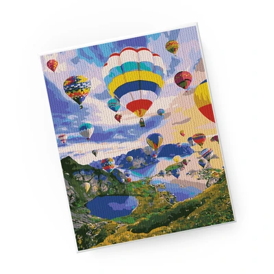 Gambar Kiddy Star 40x50 Cm Set Paint By Numbers Air Baloon