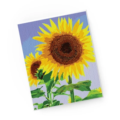 Gambar Kiddy Star 40x50 Set Paint By Numbers Sunflowers