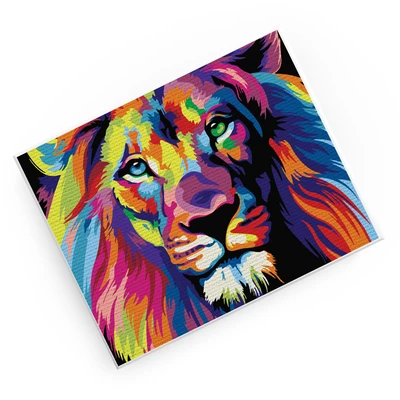Gambar Kiddy Star 40x50 Cm Set Paint By Numbers Lion