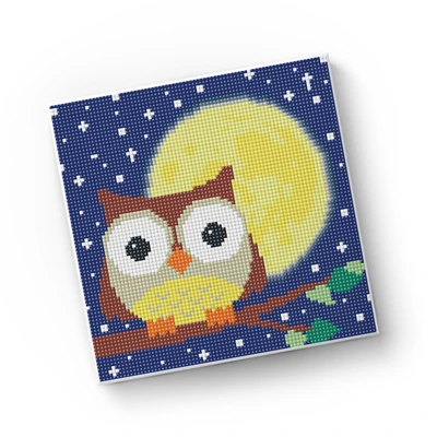 Gambar Kiddy Star 20x20 Cm Set Diamond Painting Owl