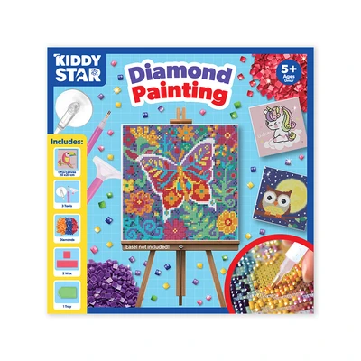 Gambar Kiddy Star 20x20 Cm Set Diamond Painting Butterfly