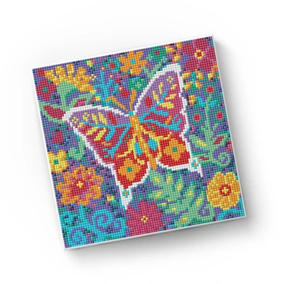 Gambar Kiddy Star 20x20 Cm Set Diamond Painting Butterfly