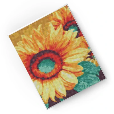 Gambar Kiddy Star 40x50 Cm Set Diamond Painting Sunflowers