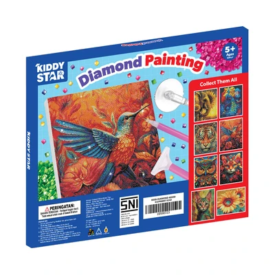 Gambar Kiddy Star 40x50 Cm Set Diamond Painting Elephant