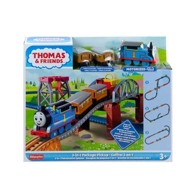 Gambar Thomas & Friends Playset 3 In 1 Package Pickup Hgx64