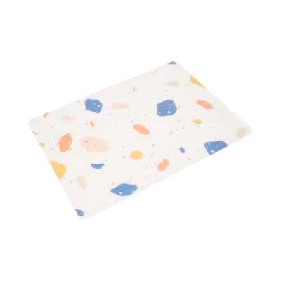 Gambar Forhom Tatakan Piring PP Colored Stone 29X40 cm Set 4 pcs - Mix