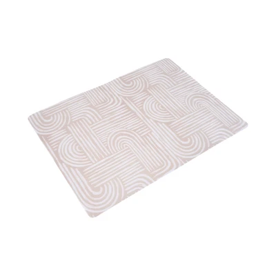 Gambar Forhom Tatakan Piring PP Arch 29X40 cm Set 4 pcs - Krem Beige