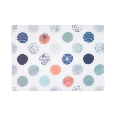 Gambar Forhom Tatakan Piring PP Colored Dots 29X40 cm Set 4 pcs - Mix