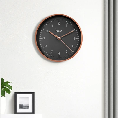 Gambar Forhom Belmore Jam Dinding 20 cm - Cokelat/Hitam