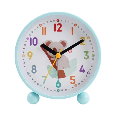 Gambar Ataru Jam Meja Anak Koala 9.4 cm - Biru