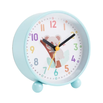 Gambar Ataru Jam Meja Anak Koala 9.4 cm - Biru