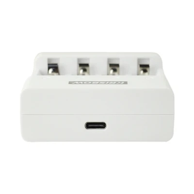 Gambar Krisbow Charger Baterai 4 Slot AA/AAA Fast Charging